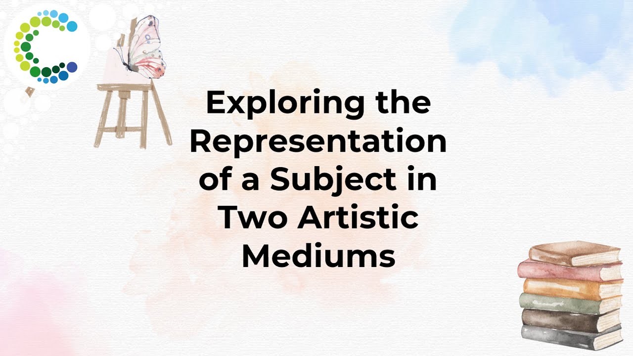 Exploring the Representation of a Subject in Two Artistic Mediums