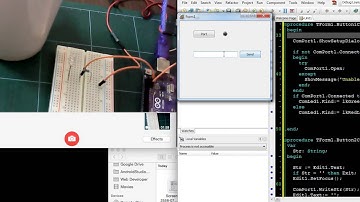 ส่งข้อมูลไปบอร์ด Arduino จาก PC ผ่าน USB