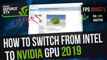 How to switch from Intel to NVidia graphics card update 100% working [Nvidia CP fix in Des]