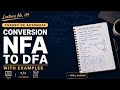 Lecture No 09: Conversion of NFA to DFA with Examples