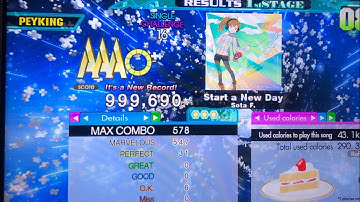 (DDR A20+) 16 PFC#31 Start a New Day (CSP-16) 999,690!!!