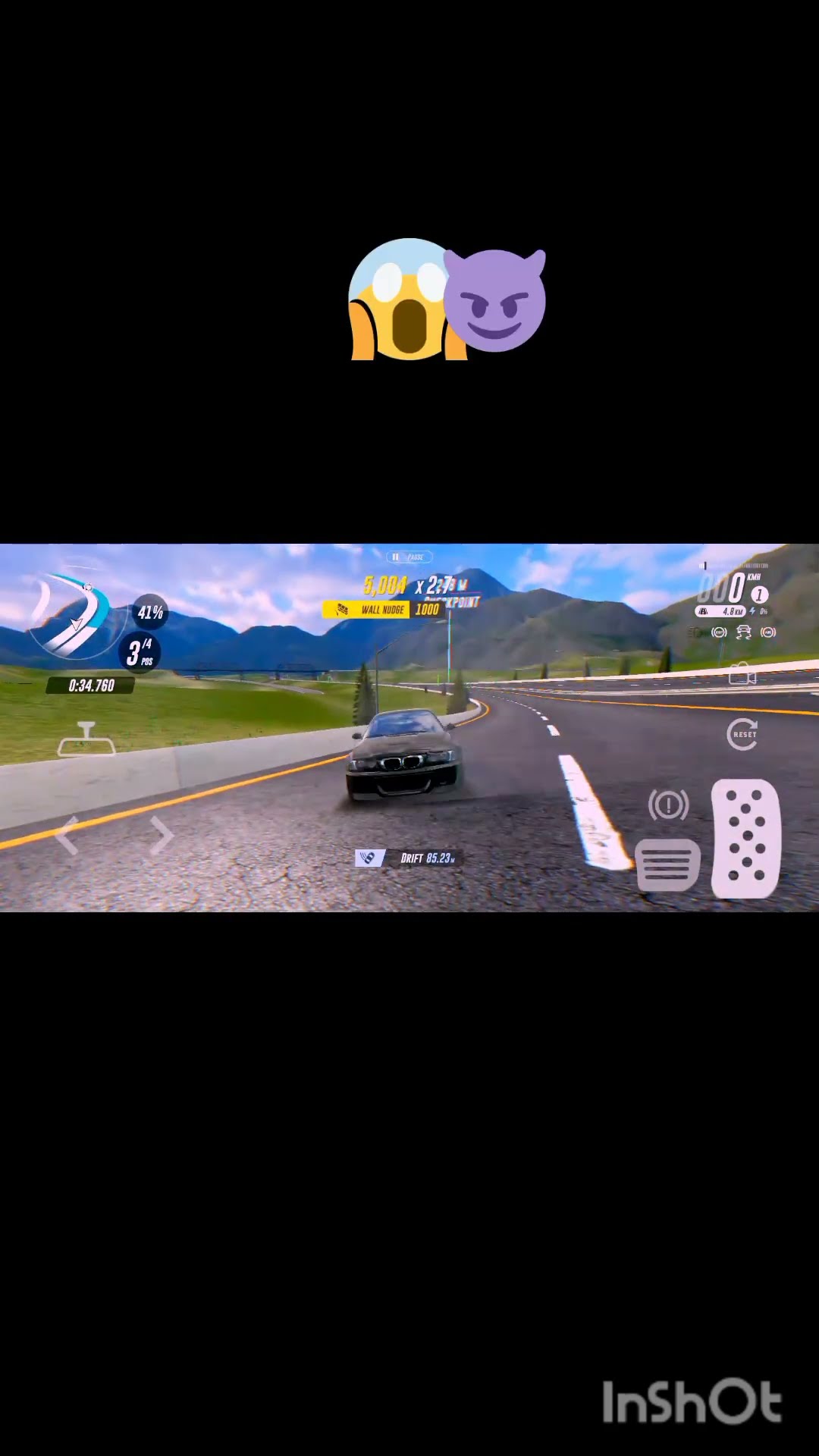 high quality graphics and smooth drifting of horizon driving