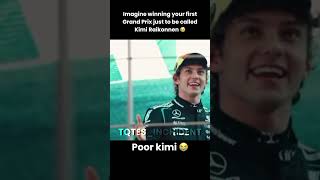 Poor Kimi 😭💀 #formula1 #kimiantonelli #kimiräikkönen #chinesegp