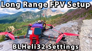 BlHeli32 settings for my Long Range FPV drone Resimi