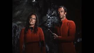 Hot Red Wetsuit Frogwoman and trained sharks
