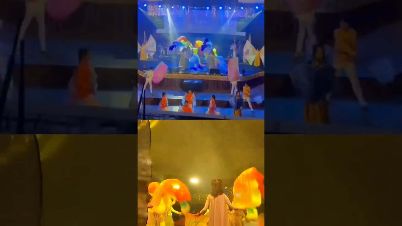 Opening Tarian Tamborine dan banners Natal GBI FOC (Focus on Christ) Passo, Ambon - Maluku