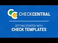 CheckCentral: Check Templates