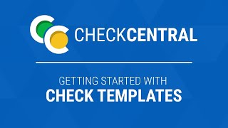 CheckCentral: Check Templates