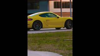 Yellow Porshe Cayman 911 Super Drift | #short