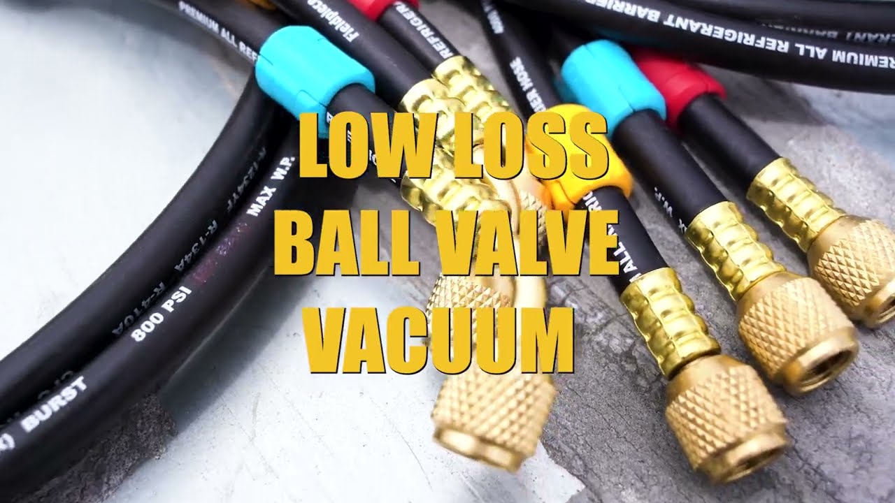 Fieldpiece hoses and fittings