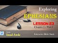 Lesson 23 Exploring Ephesians Imad Awde Lesson 23 Exploring Ephesians Imad Awde
