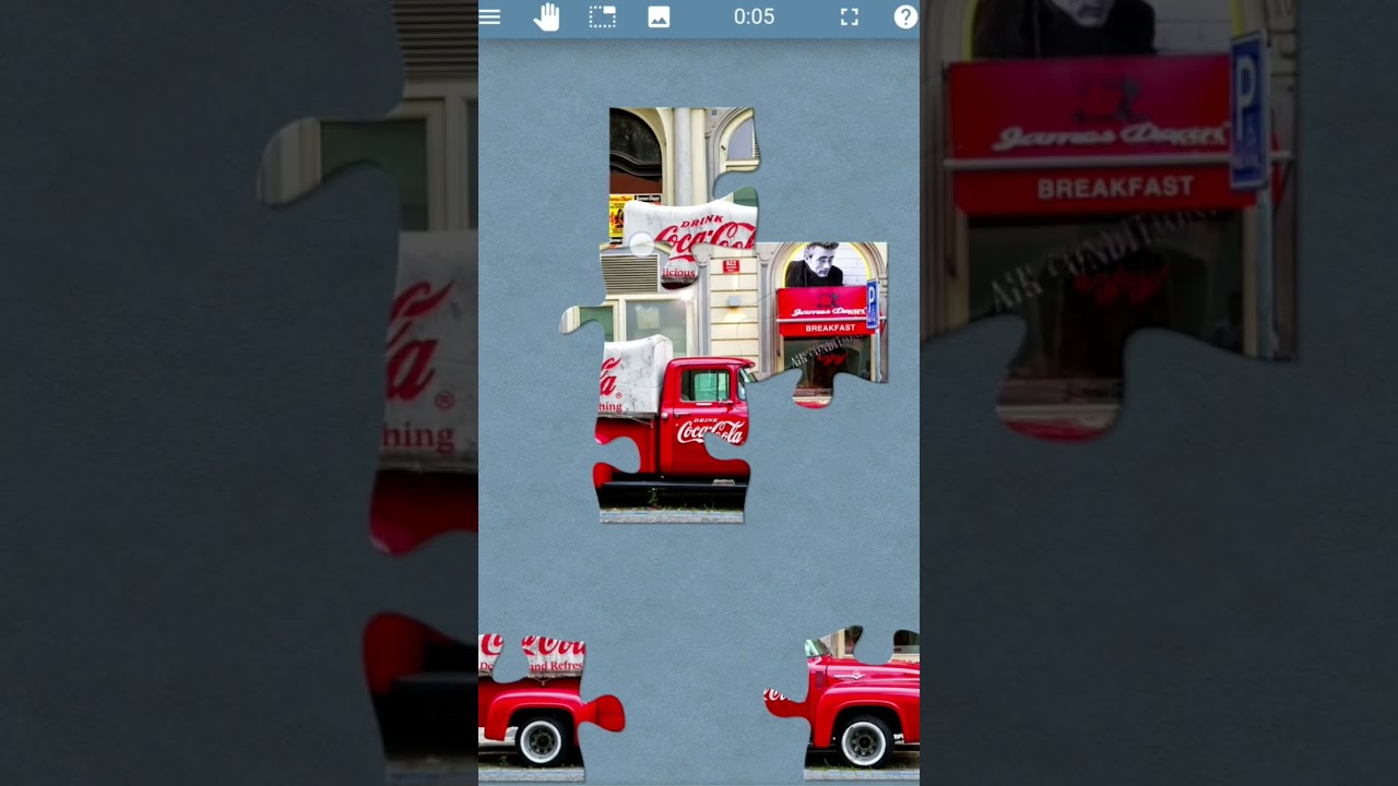 PUZZLE MAINAN ANAK TRUK COCA COLA | 