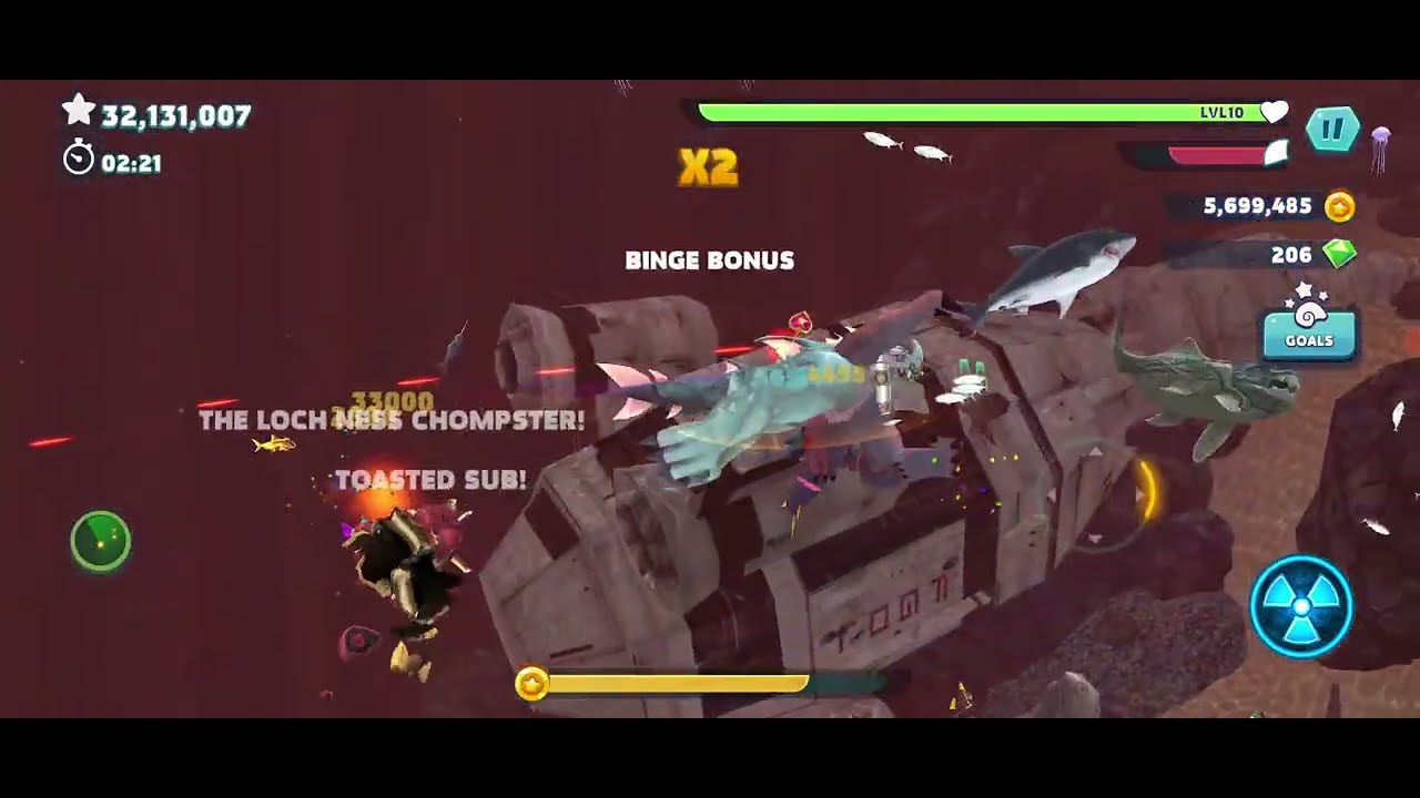 Pyaro Shar Pyro Shark, Magmajira, Behemoth | Hungry Shark Evolution asfv#1 - YouTube