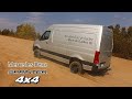 Mercedes-Benz Sprinter Diesel 4x4 | Traction test ! | Sand, Trailer and wet grass!