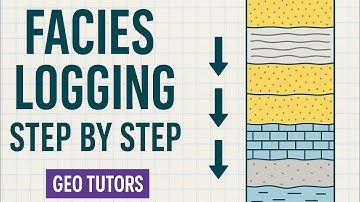 How to Log Facies Models Step by Step | Sedimentary Geology Tutorial