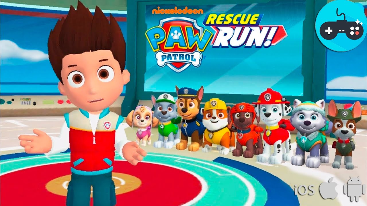 PAW Patrol Rescue Run: Full Game - Android / iOS UK Version - YouTube