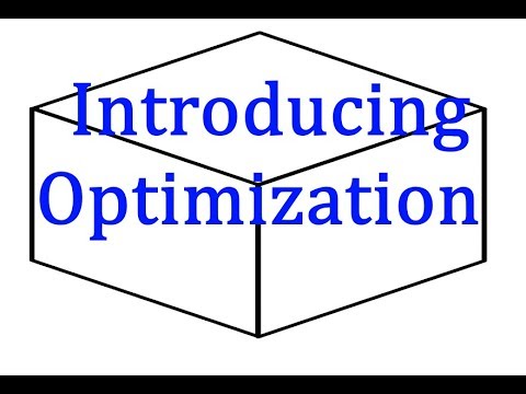 Calculus 1: An Introduction to Optimization