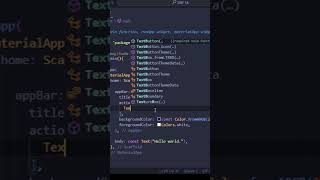#🔥🔥 flutter scaffold Widget #flutter buttons🔥🔥 #flutterdevelopment #widgettutorial #basic #appbar