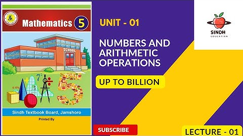 Unit 1 | Numbers Up To Billion | Class 5th Math
