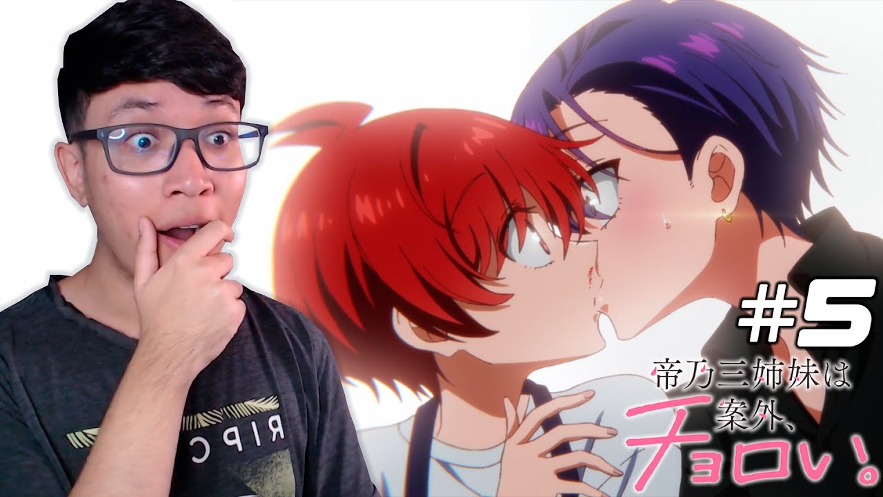 ELES SE BEIJARAM!! | Reagindo a Mikadono Sanshimai wa Angai, Choroi EP. 5