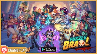Puzzle Brawl - Match 3 RPG PvP & Battle Tactics Android iOS screenshot 3
