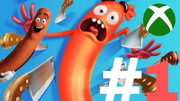 Run Sausage Run! Xbox one Game Part 1 / Levels 1-50