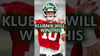 Cade Klubnik WILL WIN This Job For The Jets #shorts #jets #cadeklubnik