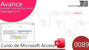 AVANCE: 0089. Access: Integrar y parametrizar consultas de actualización con formularios. 1ª Parte.