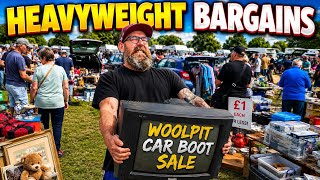 32kgs of pure profit. Grabbing the bargains at woolpit car boot sale