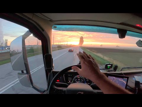 A kamionos egy napja - Repülés az éjszakában II.rész