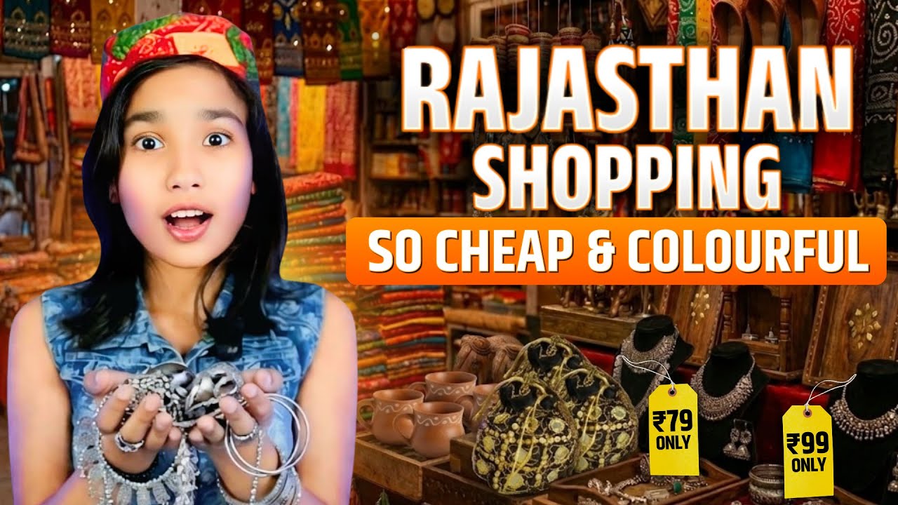 Rajasthan Trip Shopping HAUL | Jewelleries, Crafts & Royal Finds ๐โจ #LearnWithPari
