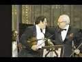 Capture de la vidéo Isaac Stern And Itzhak Perlman Perform Bach / Eugene Istomin Performs Rachmaninoff (5 November 1987)