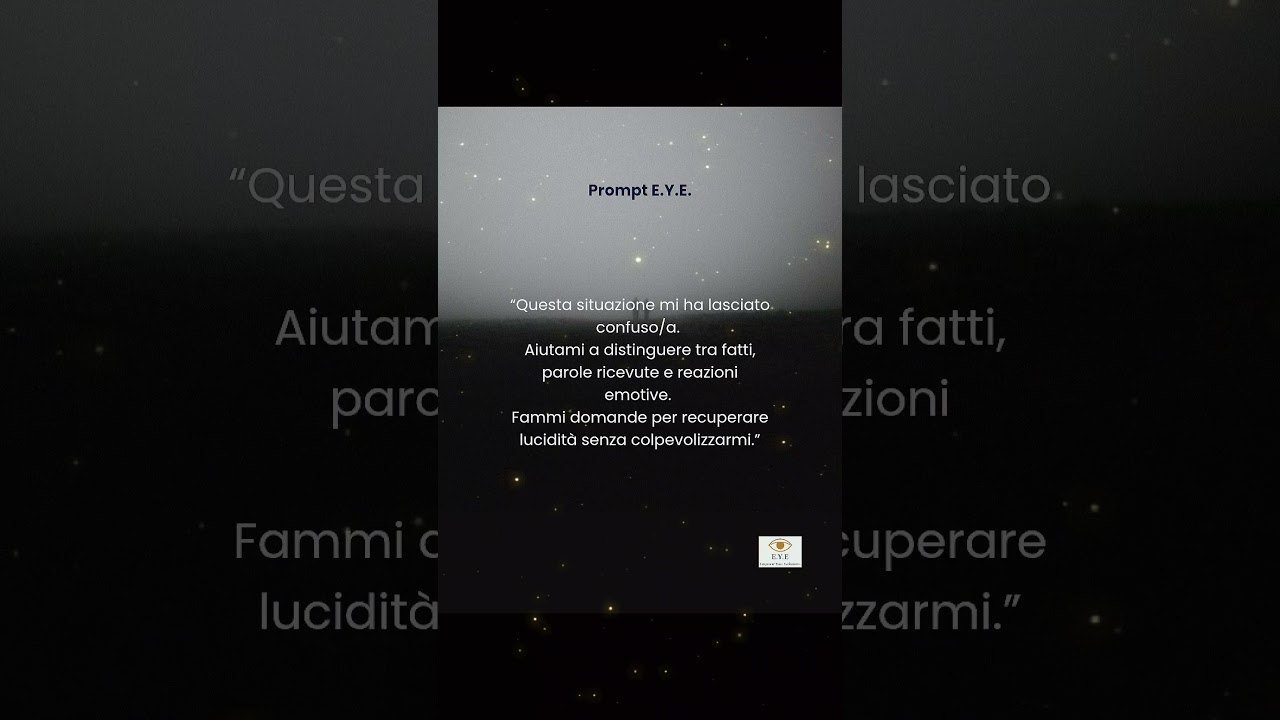 Non sei confuso. la manipolazione agisce su piani sottili