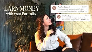 💰 How to Make Money with Your Portfolio as a Web Designer | Webflow Templates Strategy