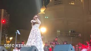 Shreya Ghoshal Singing Ghar More Pardesiya from Kalank in Bollywood Park Dubai