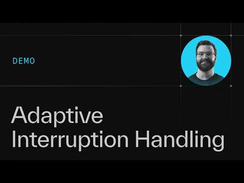 Adaptive Interruption Handling with LiveKit Agents