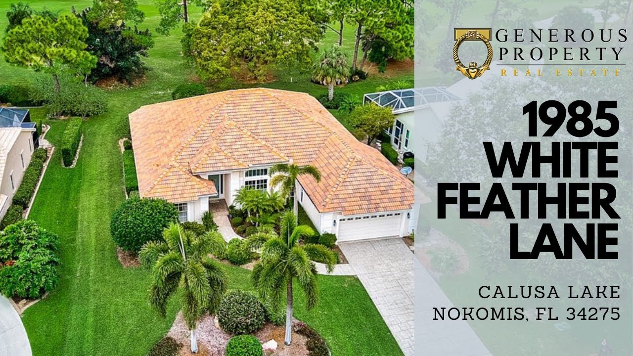 1985 White Feather Ln, Nokomis, FL 3425 Nokomis Homes for Sale YouTube