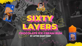 [21+] SIXTY LAYERS CHOCOLATE ICE CREAM RUM E-LIQUID BY AFTER8!