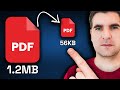 How to Compress PDF File Size - Reduce Size of PDF File