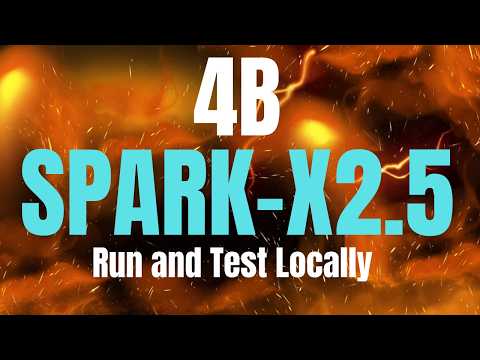 Thumbnail for Spark X2.5 4B: What a 4B Model Can and Can't Do Locally