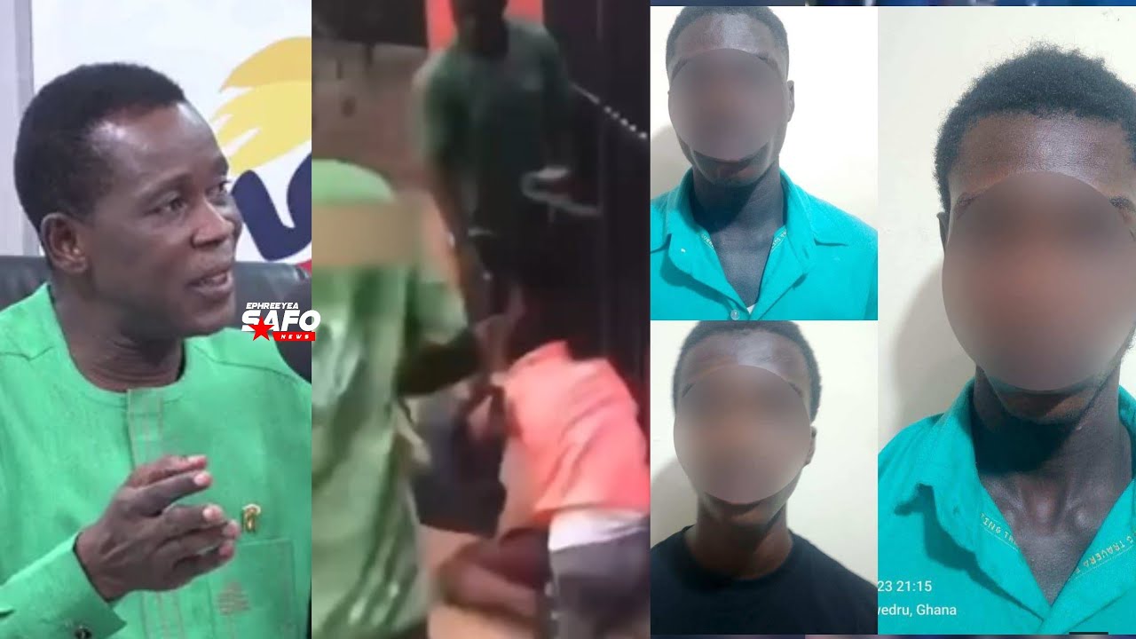 Ghana Police arrèsts 3 N0t0rious SHS students for beating colleagues during SHS Interco