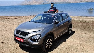 Tata Harrier BS6 Real World Walkaround & First Look | New Features, Variants, Prices