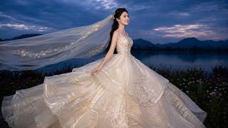 12 Most Beautiful WHITE Royal Wedding Dresses | AI Bridal Fashion Week screenshot 4