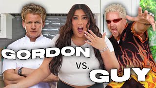 Battle of the Recipes: Gordon Ramsey vs Guy Fieri