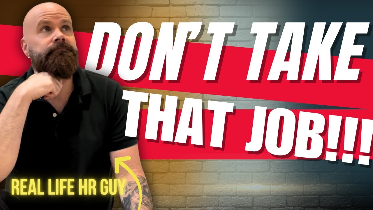 10 Interview Red Flags You NEED To Know - YouTube
