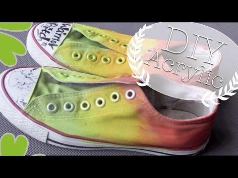 converse dip dye