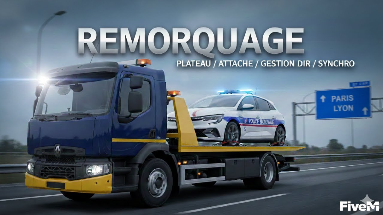 [FREE] [FiveM] - Script Flatbed / 0.00ms