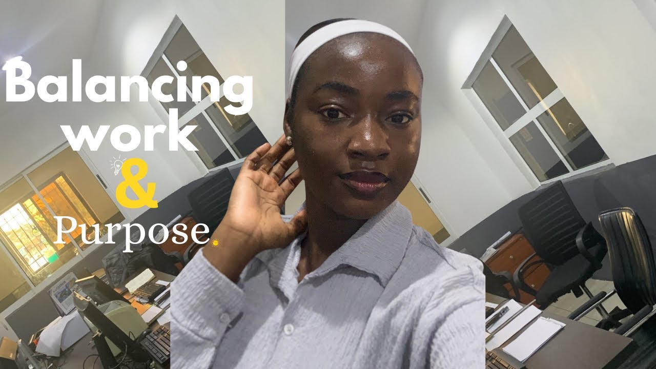 Weekly Vlog | Balancing My 9–5 Job & Purpose as a Young Working Woman