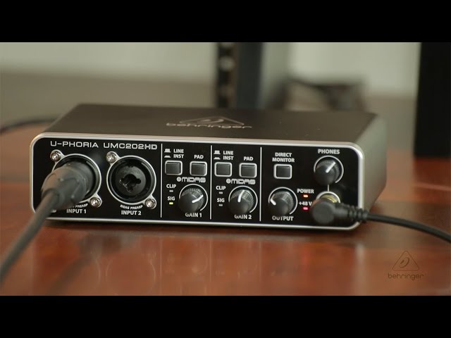 UMC202HD : Carte Son Behringer 