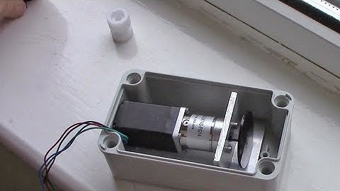 Position sensor for 11HS12 stepper motor - part 1